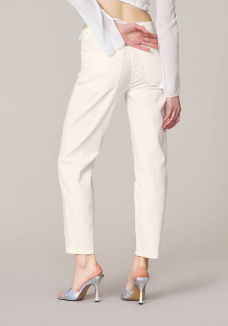 Pantaloni Straight In Denim Sovratinto  - Nicla